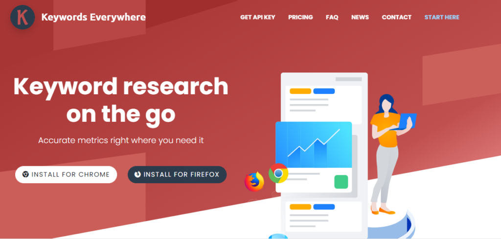 SEO Scams 4 Keywordseverywhere landing page graphic