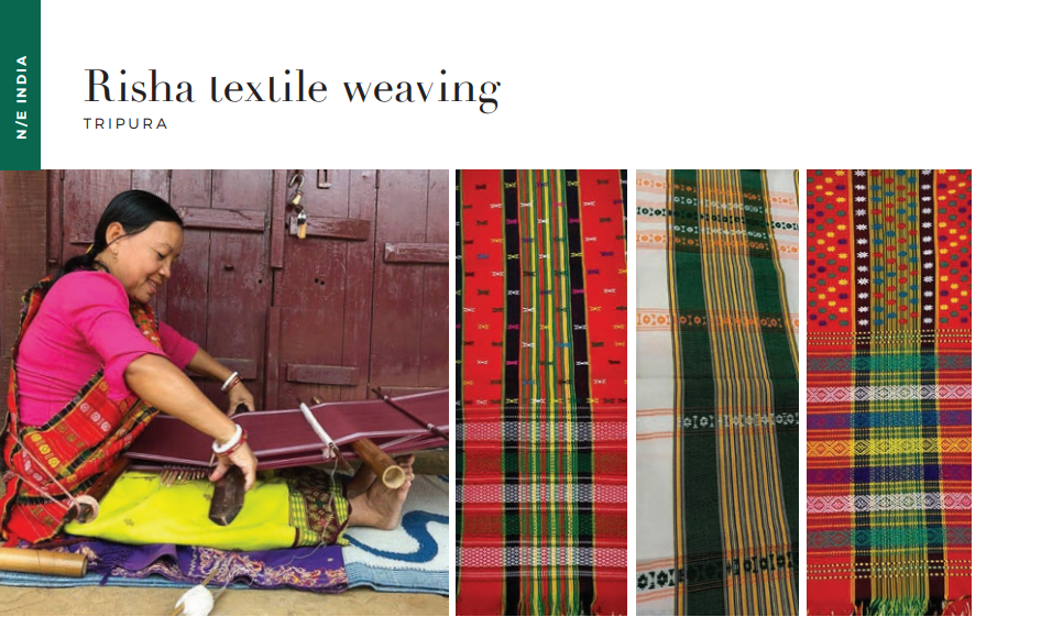 Risha textile weaving