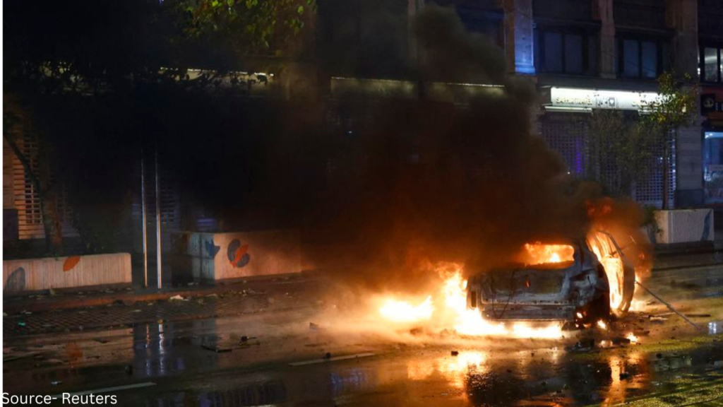 Belgium Vs Morocco riots