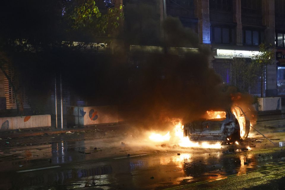 Belgium football riots