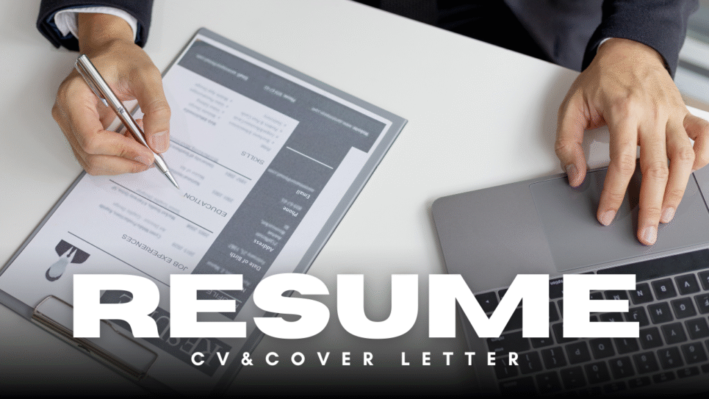 Resume Vs CV Vs Cover Letter
